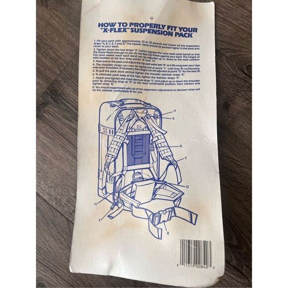 Stansport DELUXE Adirondack internal Frame BACK Country Backpack - Picture 10 of 11